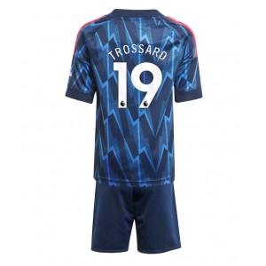 Fotbalové Dres Arsenal Leandro Trossard #19 Dětské Venkovní Oblečení 2025-26 Krátký Rukáv (+ trenýrky)